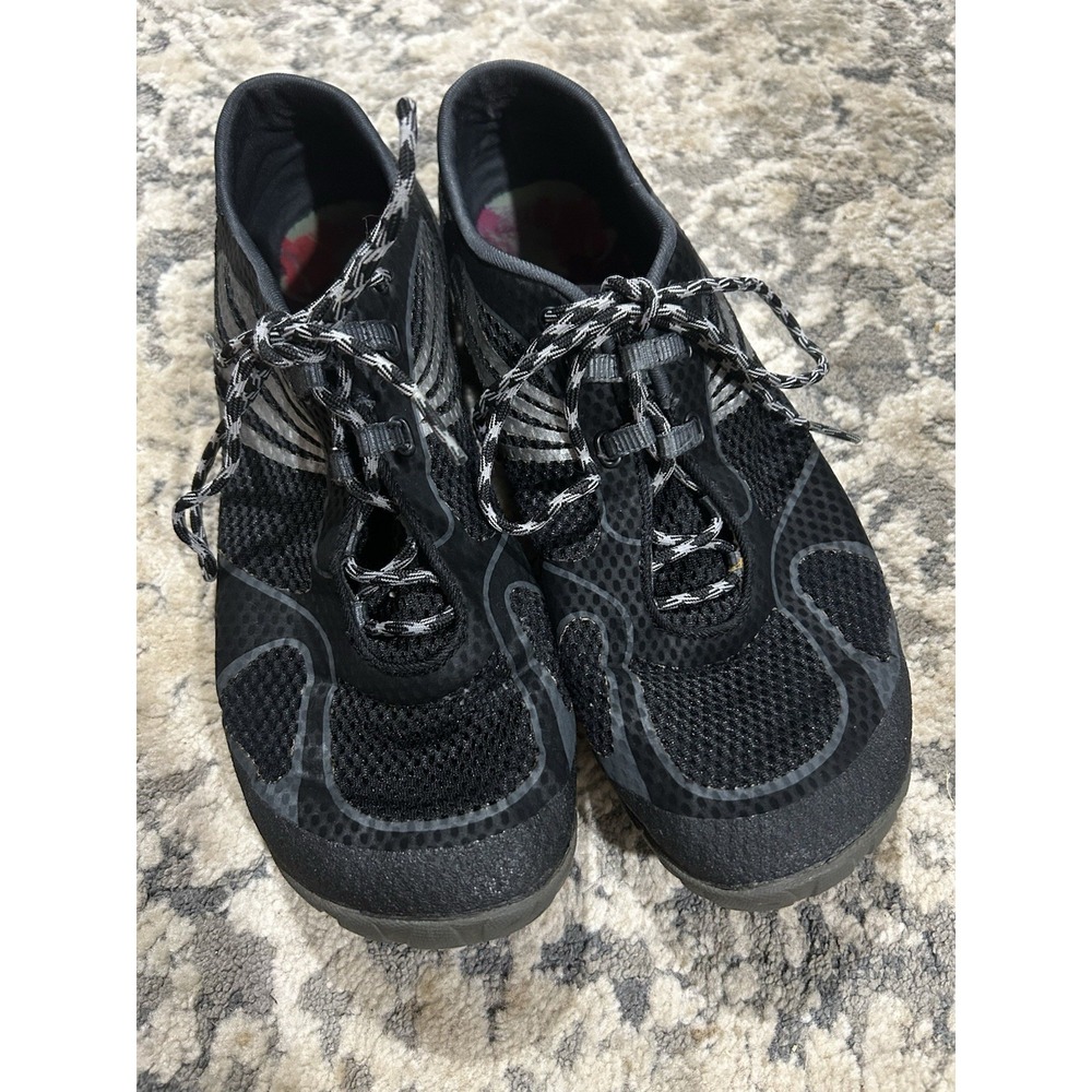 Women's Merrell Pace Glove Black Barefoot Vibram Shoes Size 10 - Picture 6 of 9